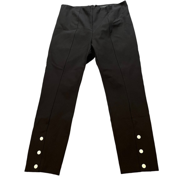 Rag & Bone Simone Snap Front Pant in Black - Picture 6 of 14